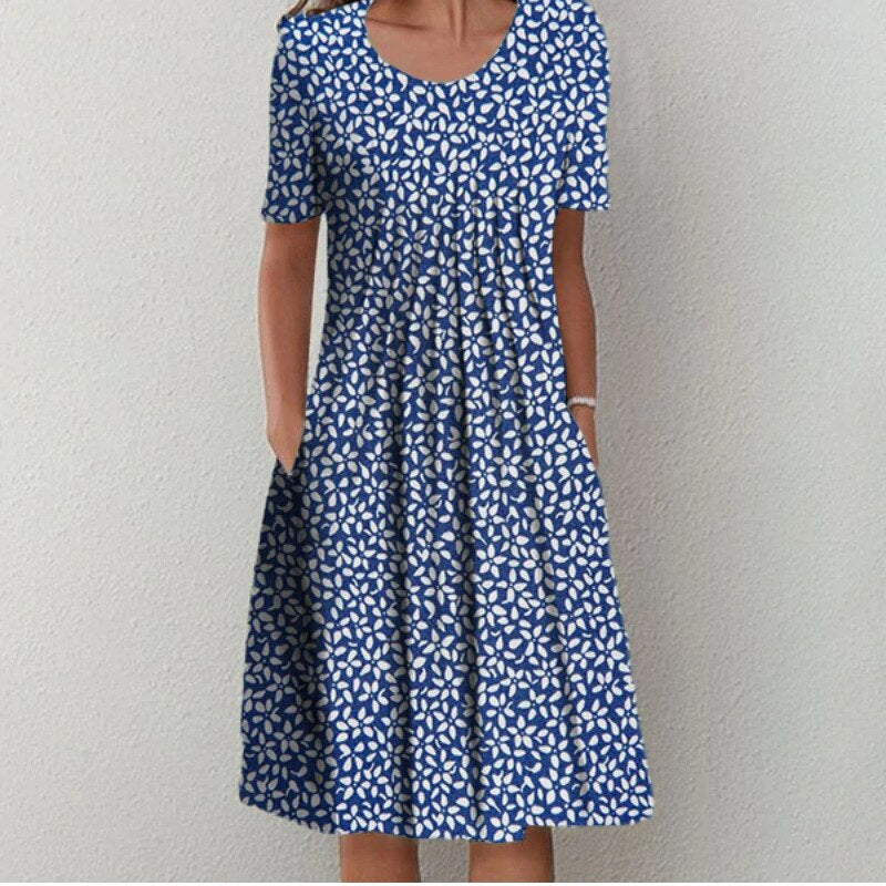 Grace - Elegant Cotton Dress