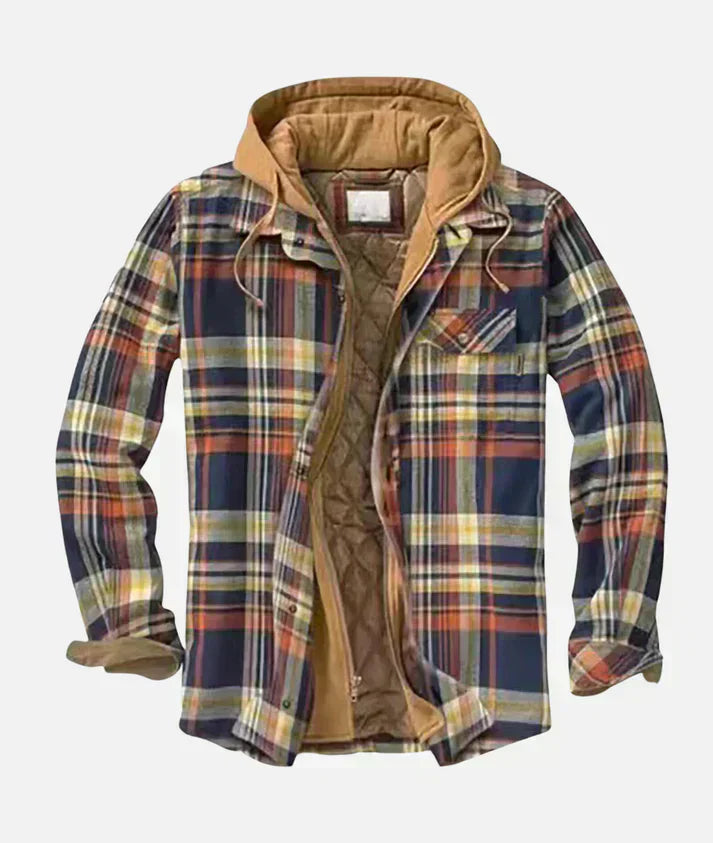Lenoir | Patchwork Check Jacket For Men