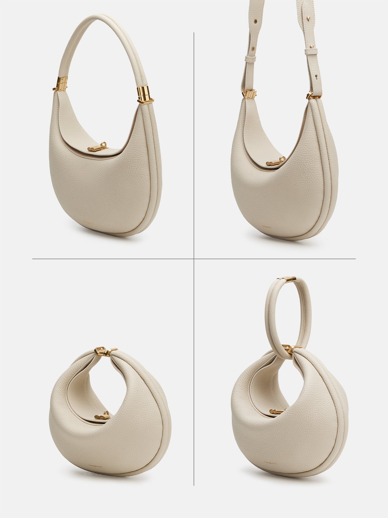 LunaGlow - Crescent Shoulder Bag