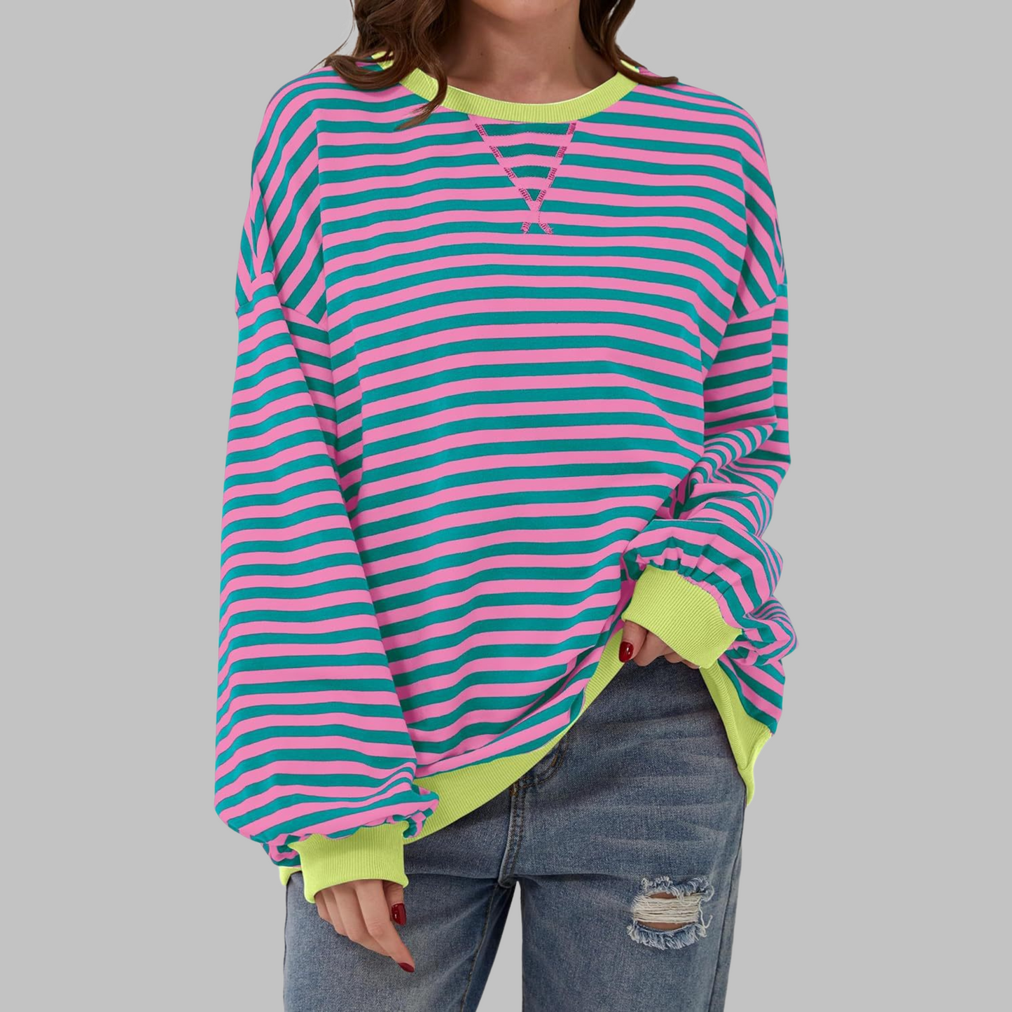 Luka | Striped Sweatshirt