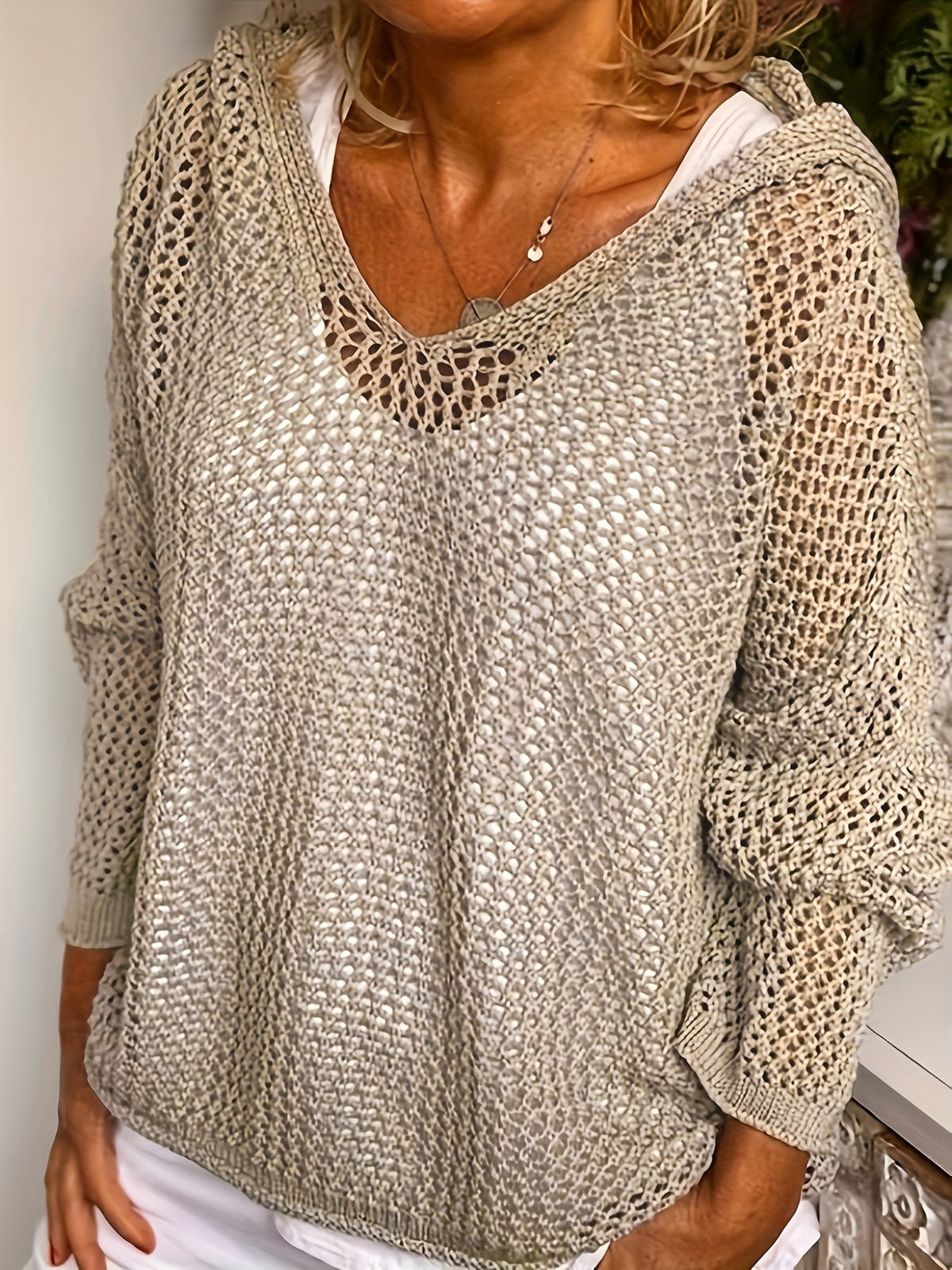 Elise | Lana Knit Hooded Sweater