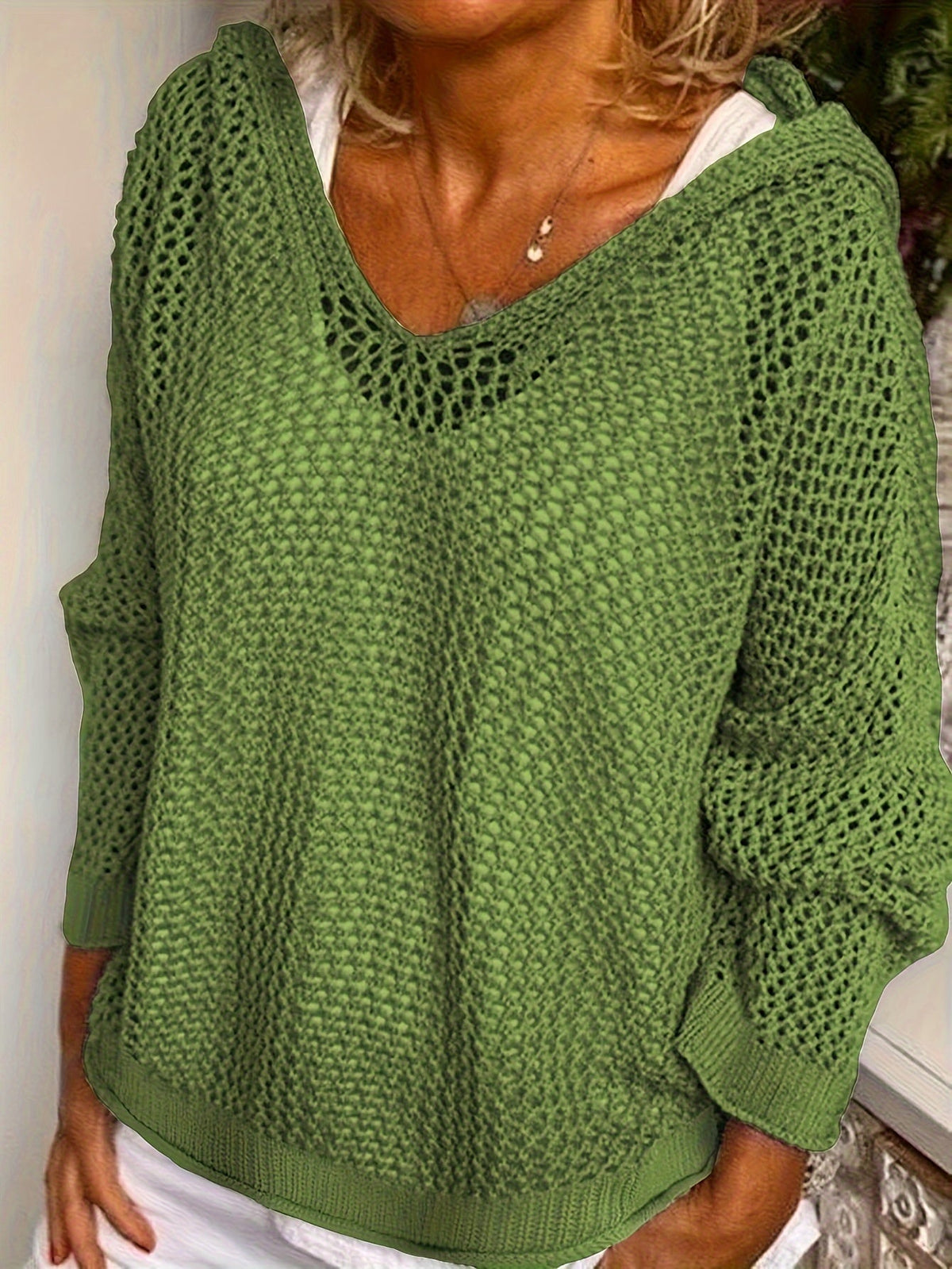 Elise | Lana Knit Hooded Sweater