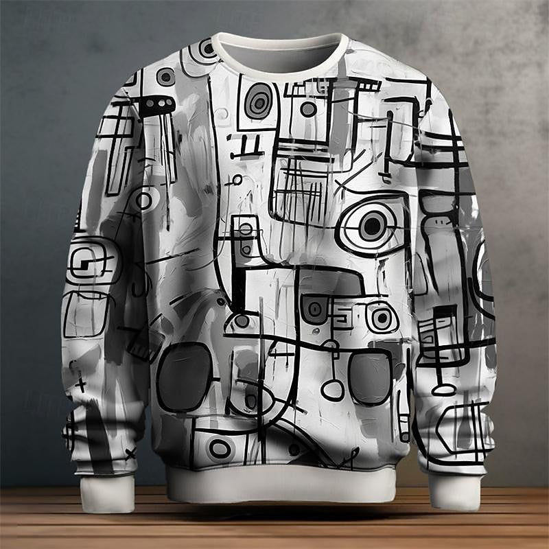 Alessandro | Artistic Crew Neck Sweater
