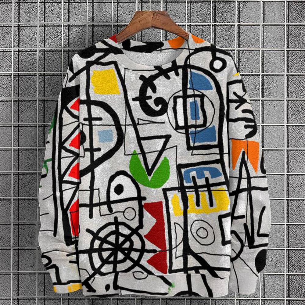 Alessandro | Artistic Crew Neck Sweater