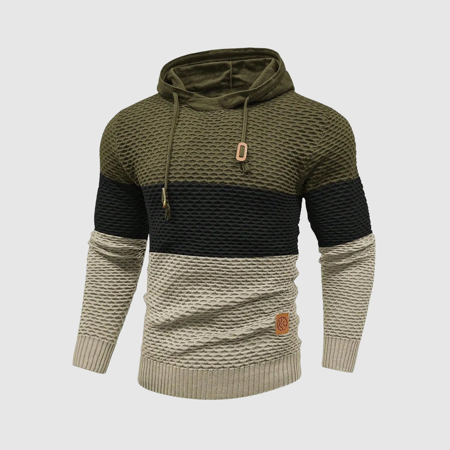 Alessandro Veneti Triple Tone Knit Pullover