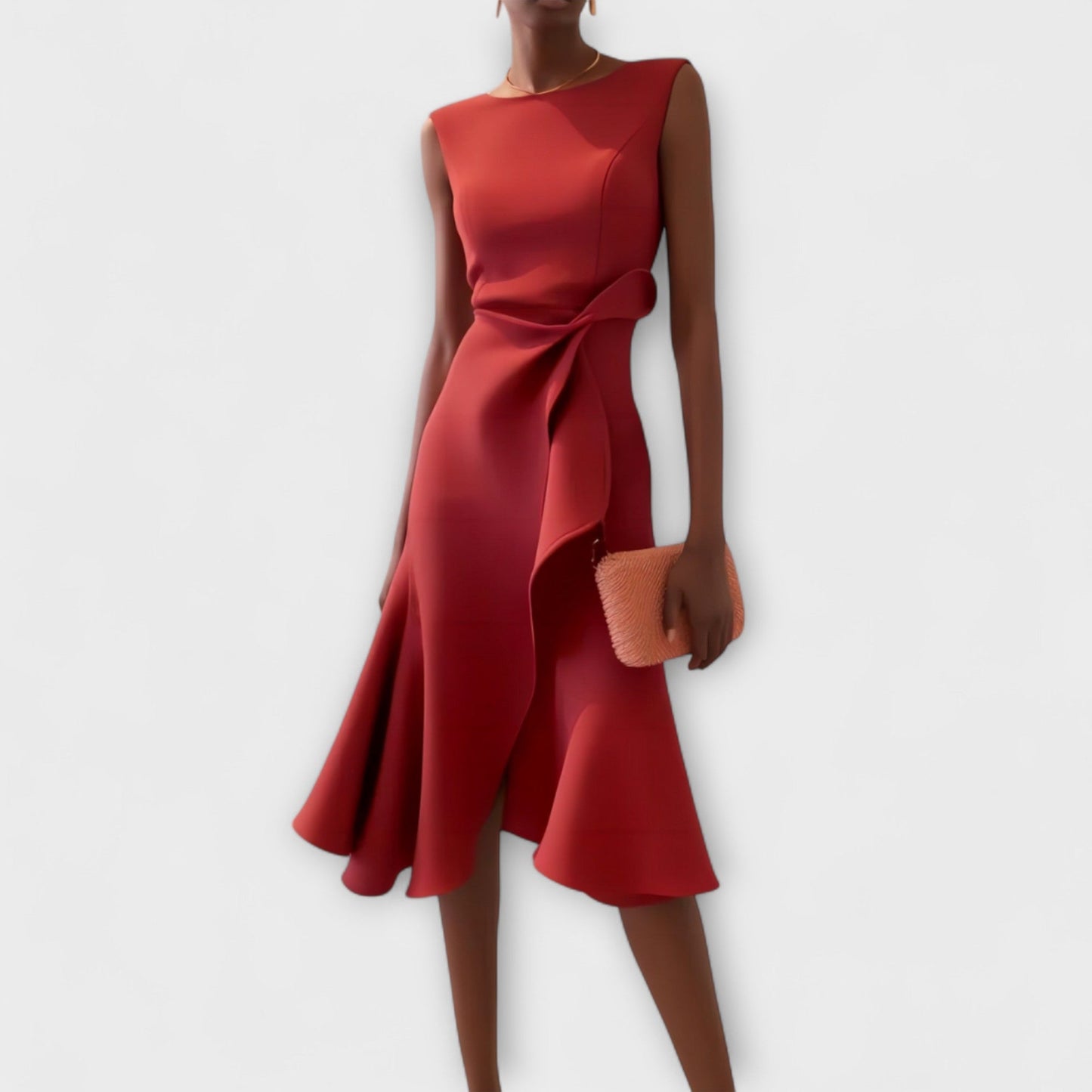 Ariane | Asymmetrical Midi Dress