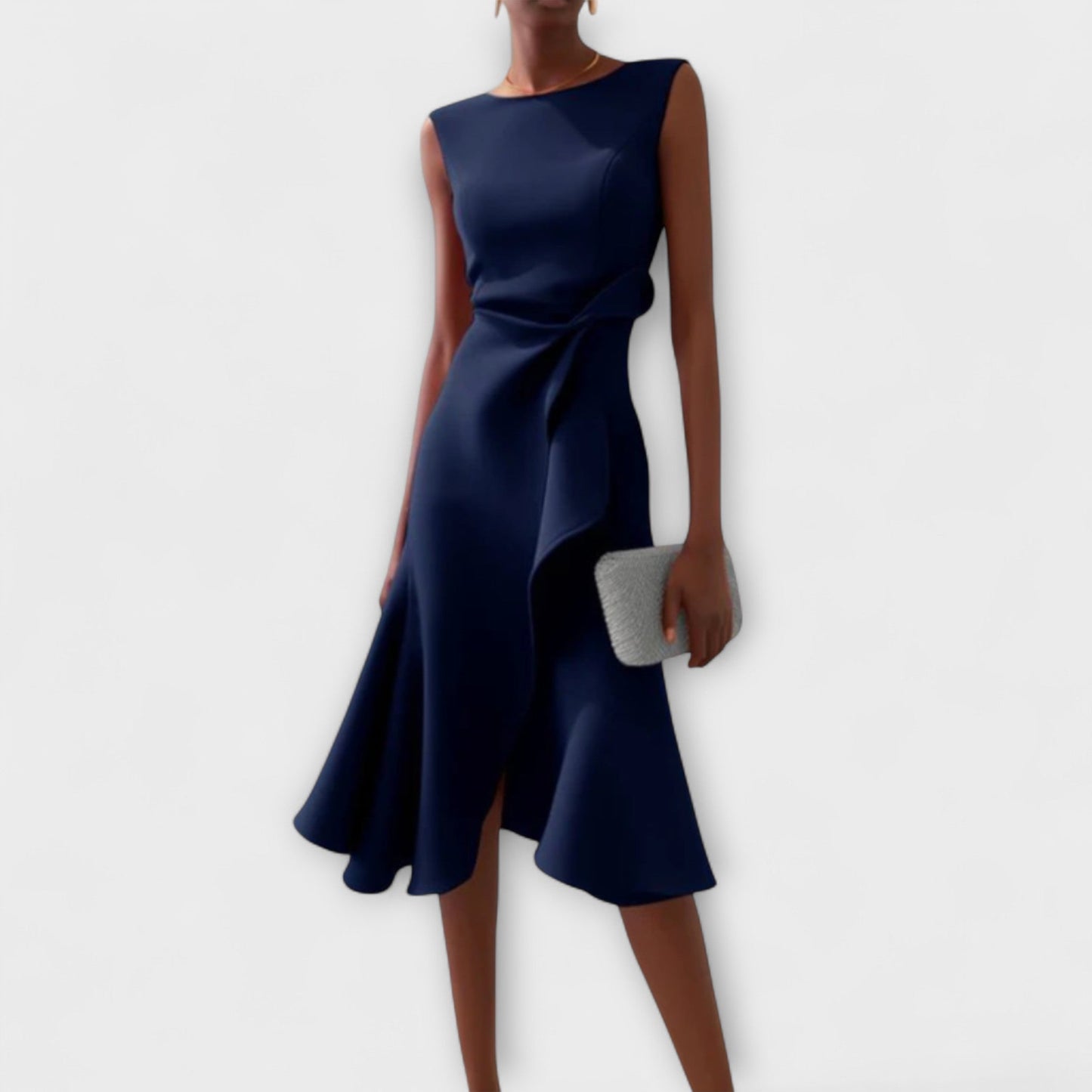Ariane | Asymmetrical Midi Dress