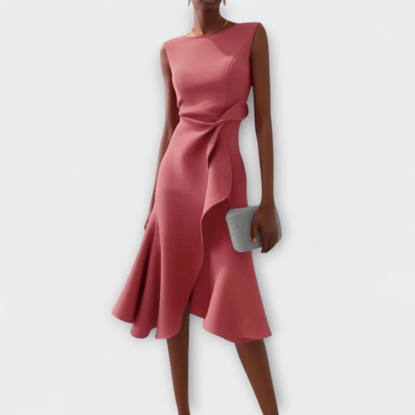 Ariane | Asymmetrical Midi Dress