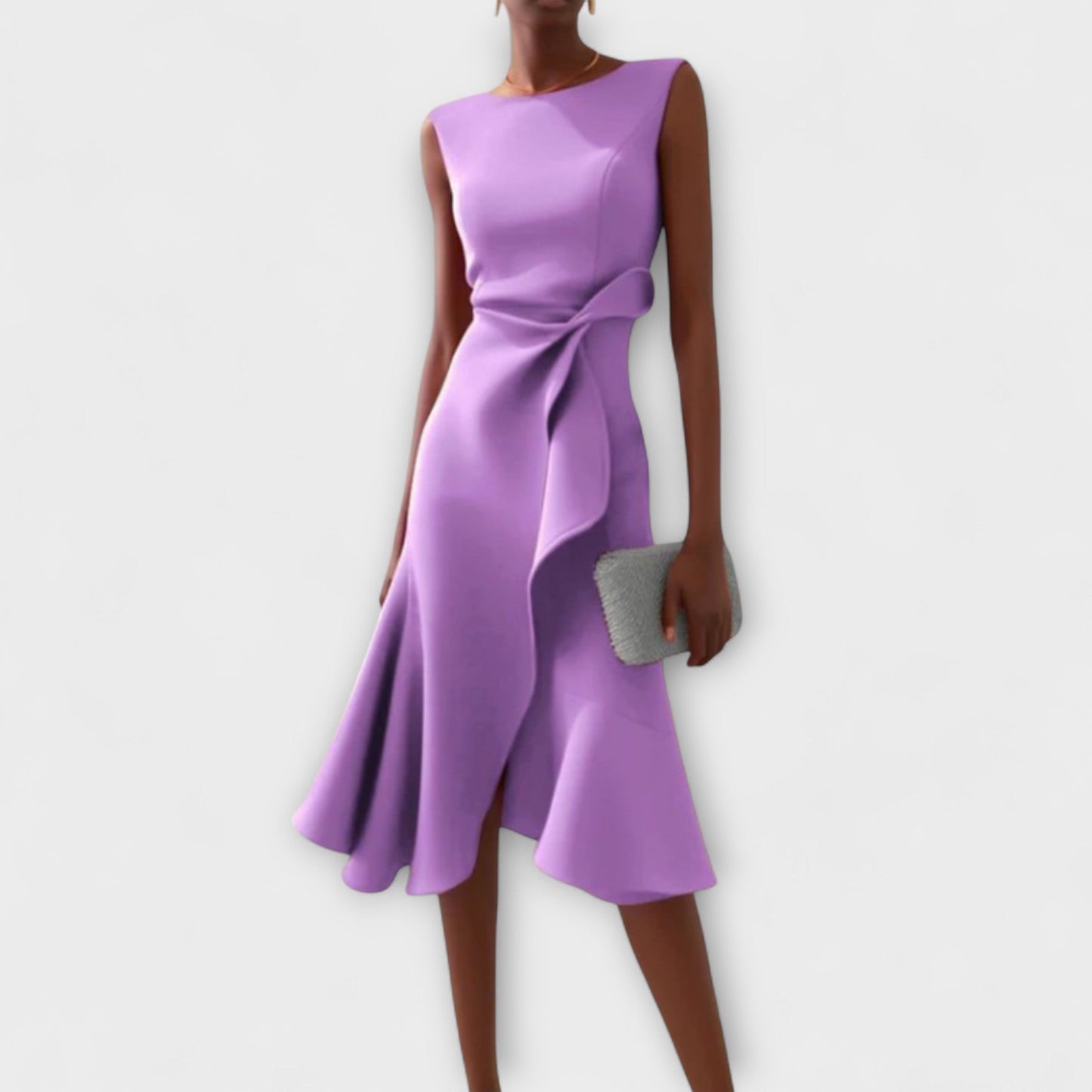Ariane | Asymmetrical Midi Dress