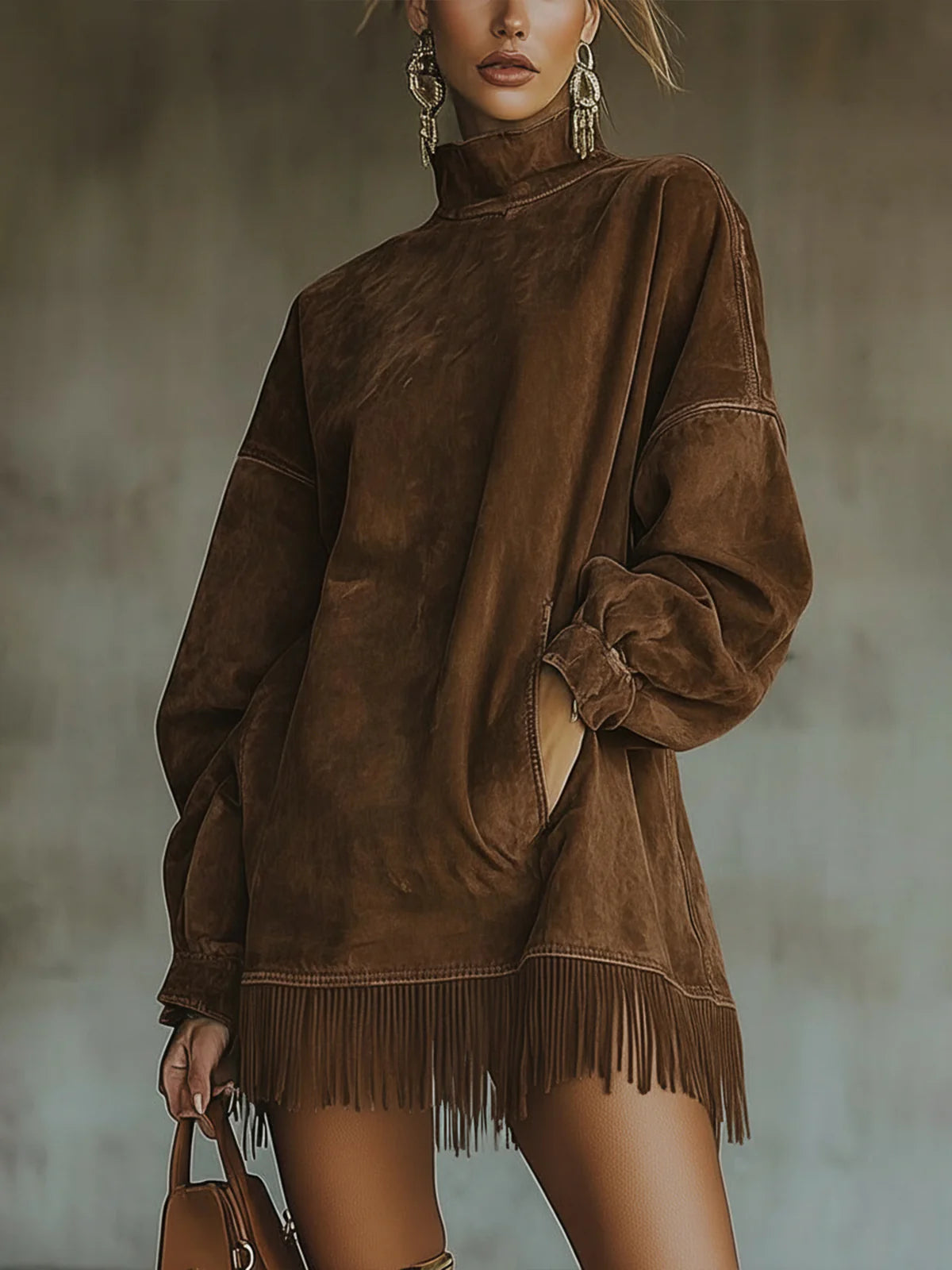Lunarae – Cozy Fringe Dress