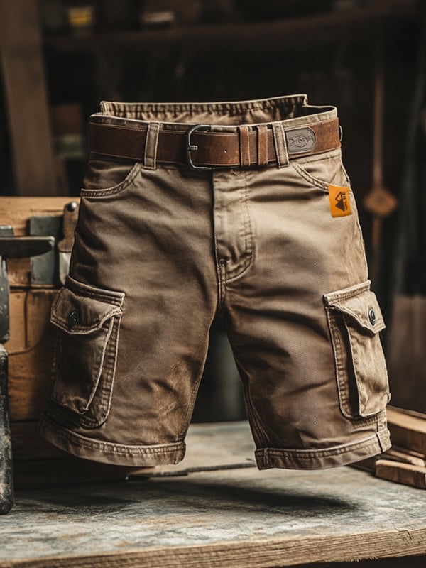 Gerd | Rugged Men's Cargo Shorts – Multi-Pocket