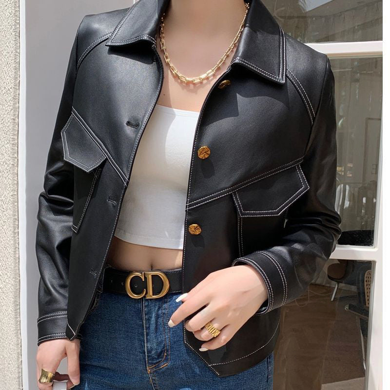Lucille | Women's Leather Jacket