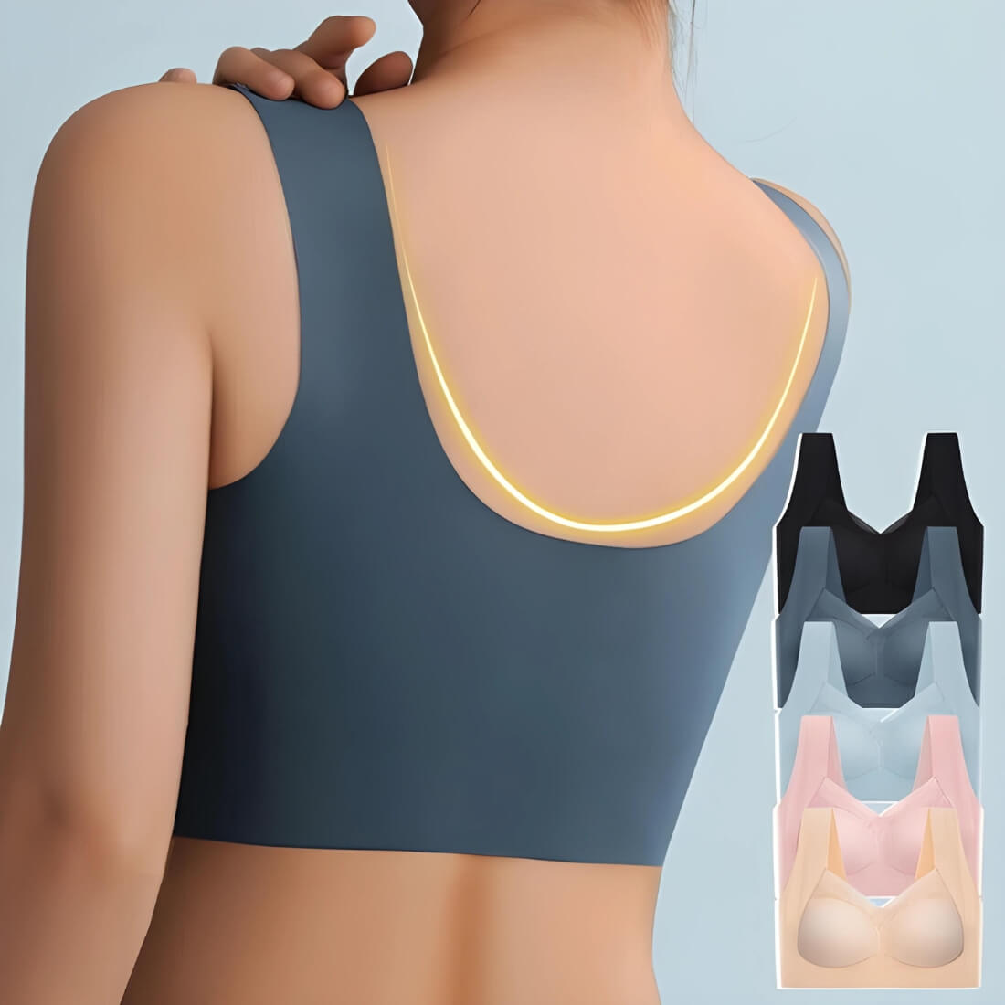 Dina | Ultra-Comfortable Bra Without Stitching (1+1 Buy one, get one free)