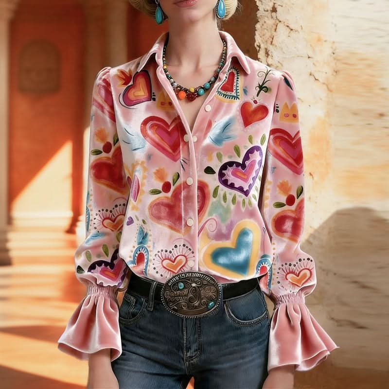 Aurelia | Women's Retro Blouse