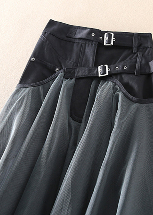 Élise | Patchwork Tulle Skirt