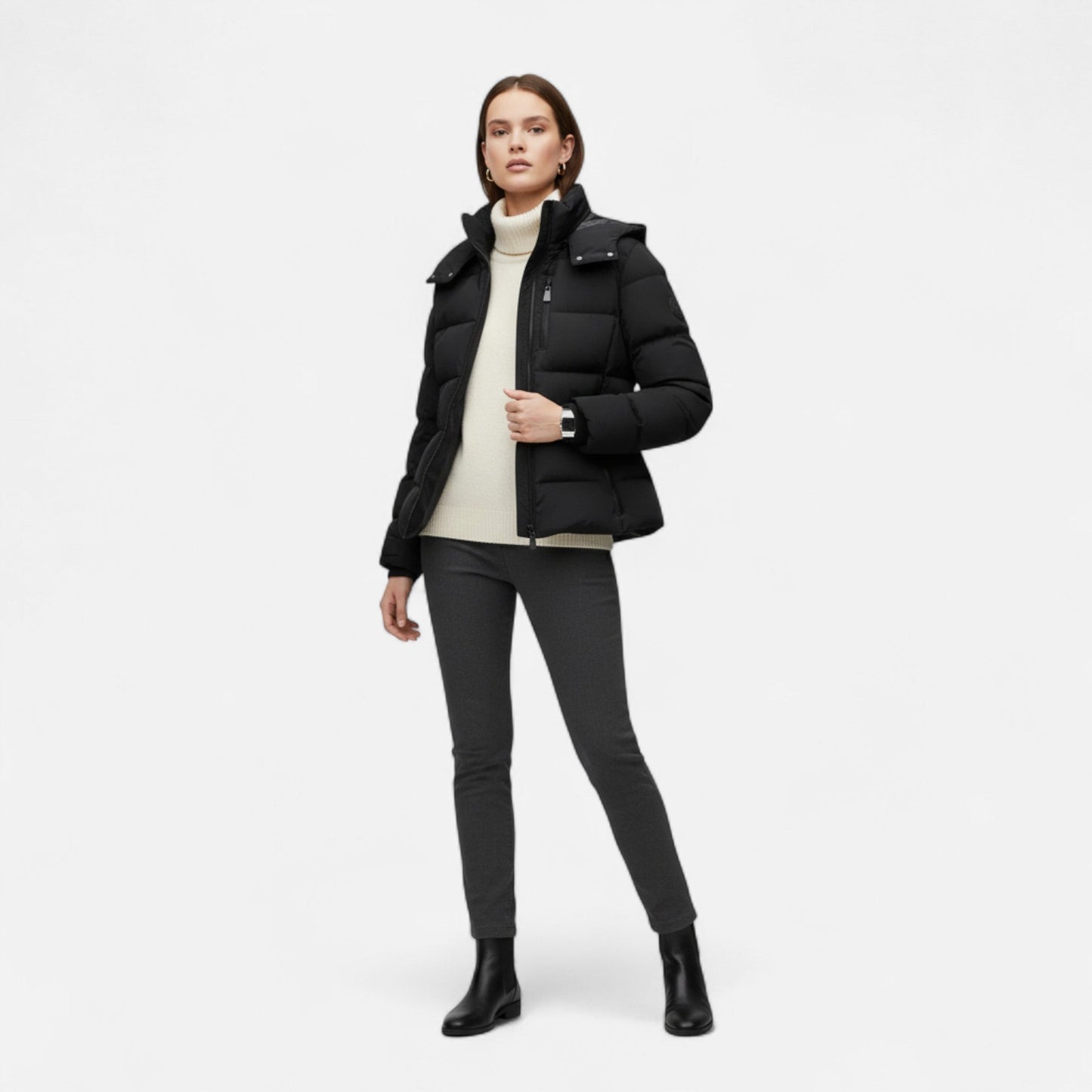 Aurelia | Belted Puffer Jacket For Women
