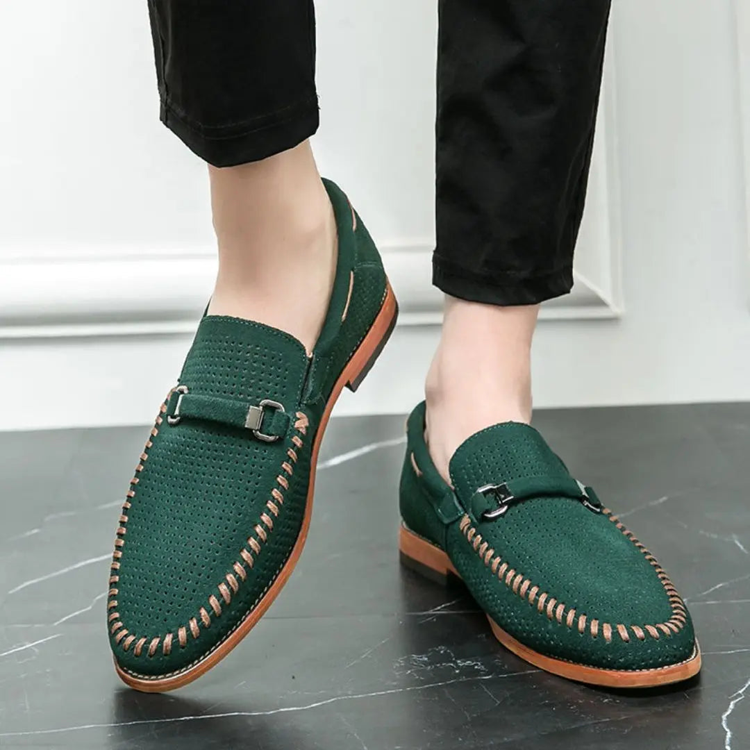 Arthur | Giovanni Suede Loafers