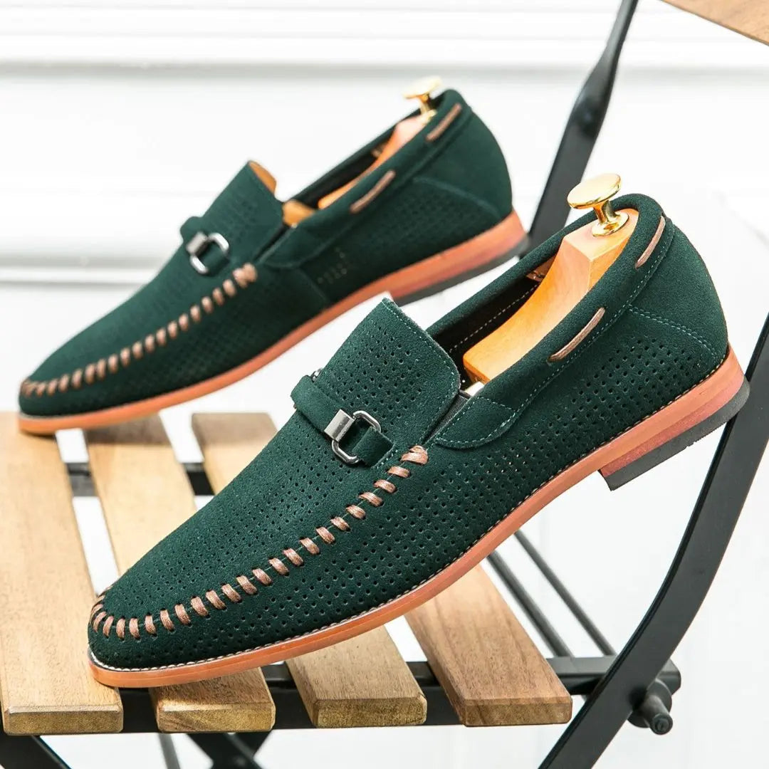 Arthur | Giovanni Suede Loafers