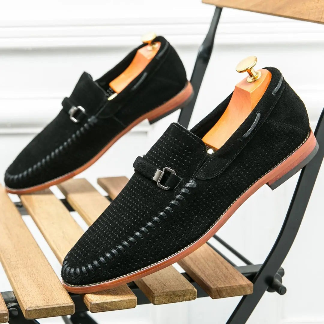 Arthur | Giovanni Suede Loafers