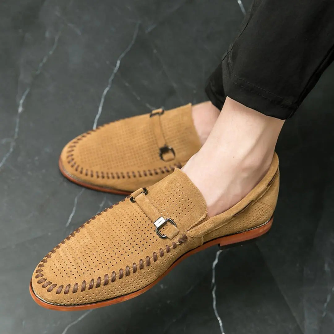 Arthur | Giovanni Suede Loafers
