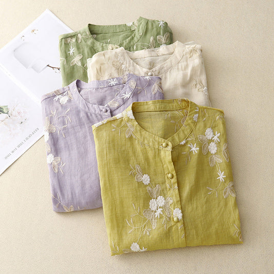 Mariella - Embroidered Blouse