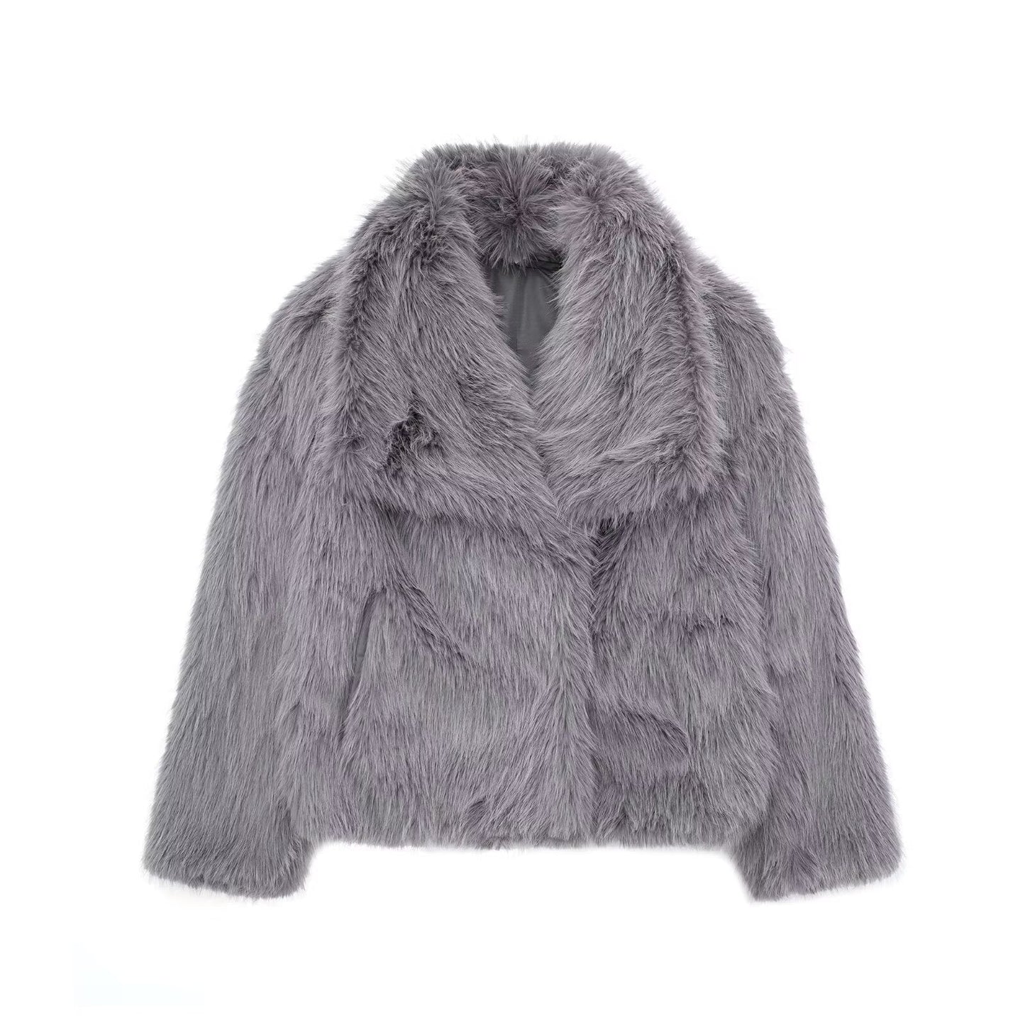 Macy - Synthetic Fur Coat