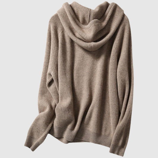 Wren | Knitted Cashmere Hooded Women’s Winter Sweater
