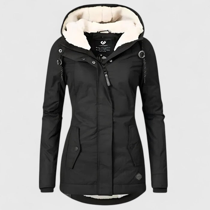 Seravia – Women’s Long Waterproof Jacket