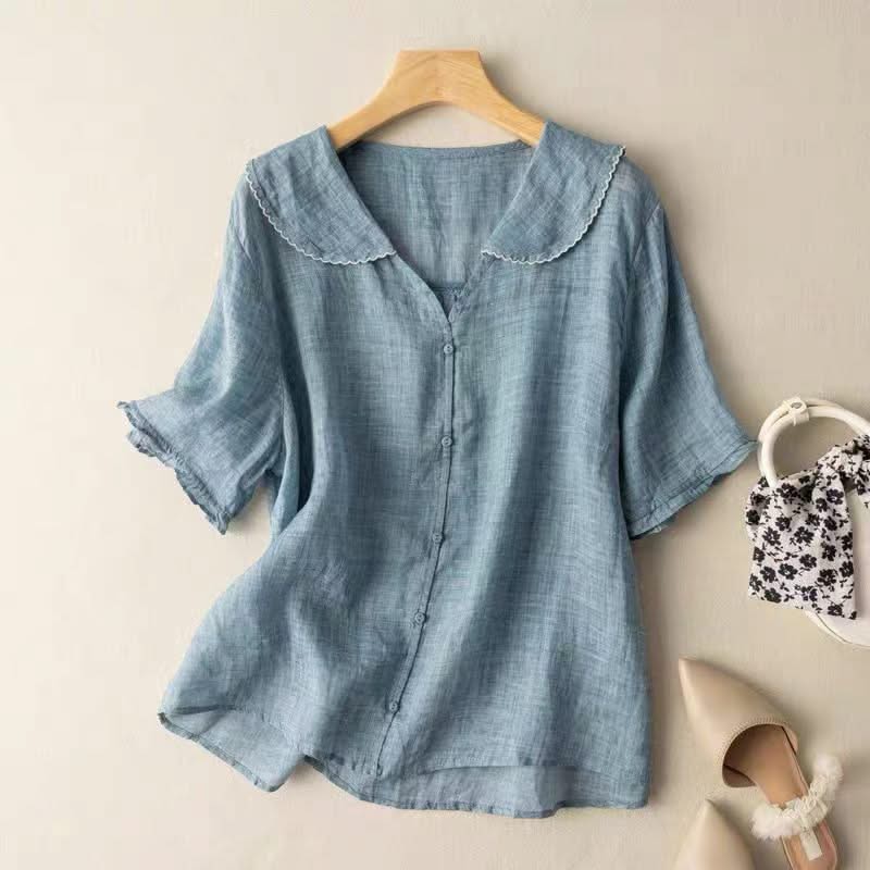 Adéle | Women's Linen Blouse
