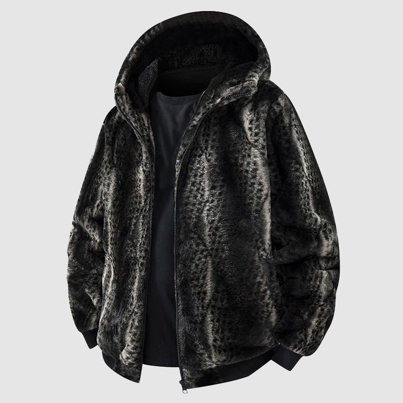Mason – Men’s Hooded Fur Jacket