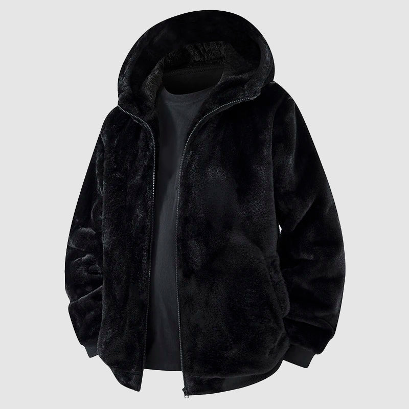 Mason – Men’s Hooded Fur Jacket
