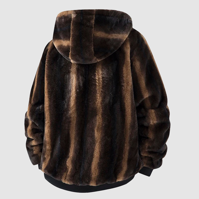 Mason – Men’s Hooded Fur Jacket