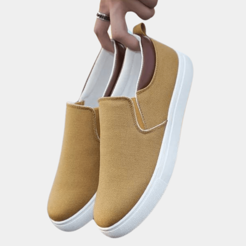 Andrew | Men's Slip-On Sneakers Comfortable Canvas Blend For Everyday Wear