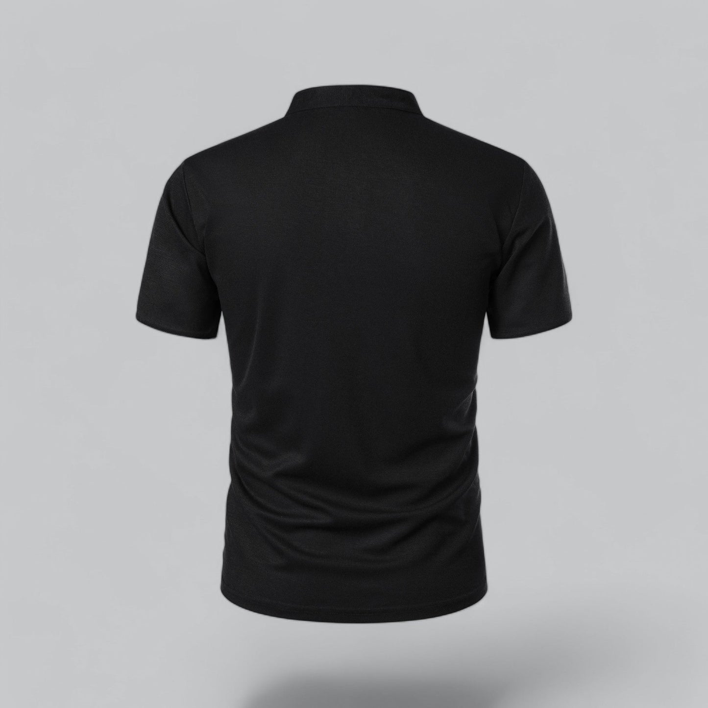 Cedric | Men’s Collarless Polo Shirt