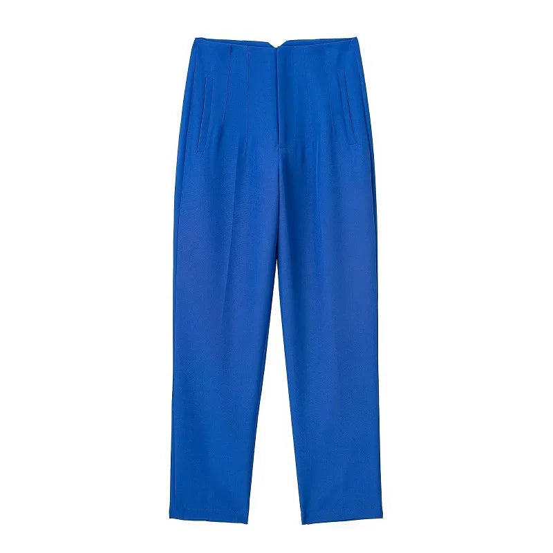 Claude | Women's High Waisted Trousers