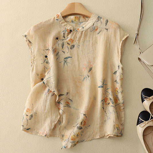 Lily | Elegant Florith Blouse