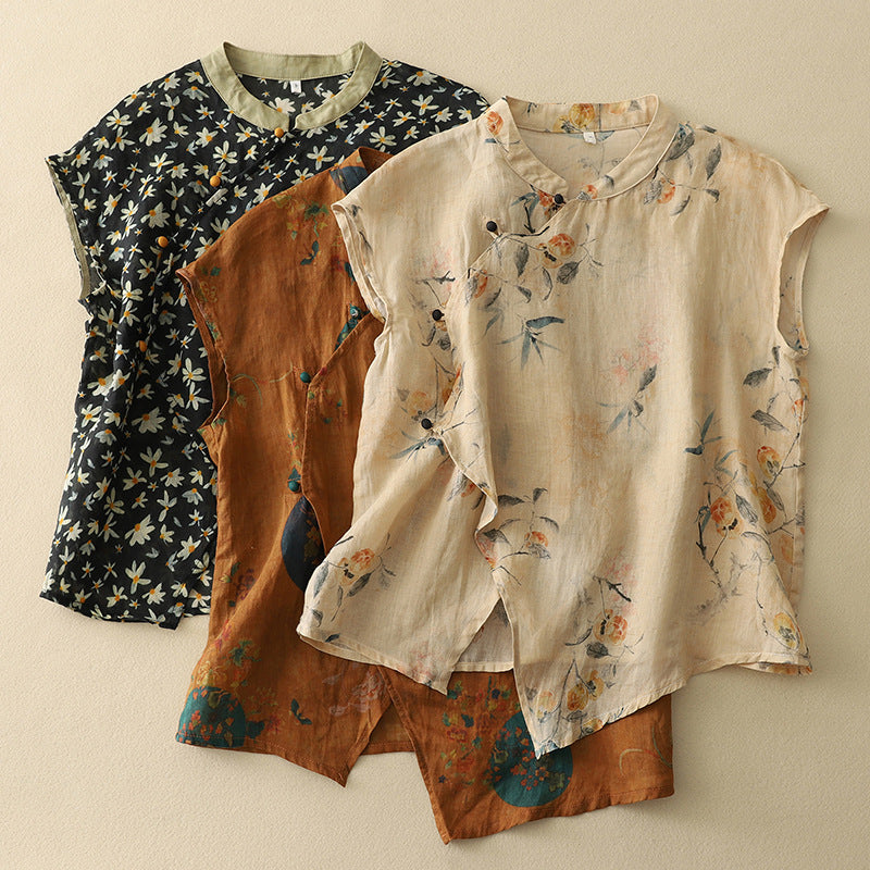 Lily | Elegant Florith Blouse