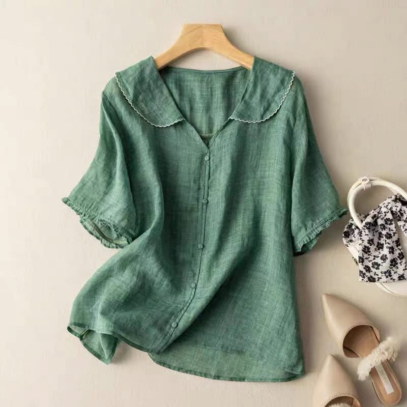 Adéle | Women's Linen Blouse