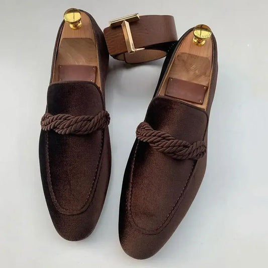 Roberto | Russo Velvet Loafers