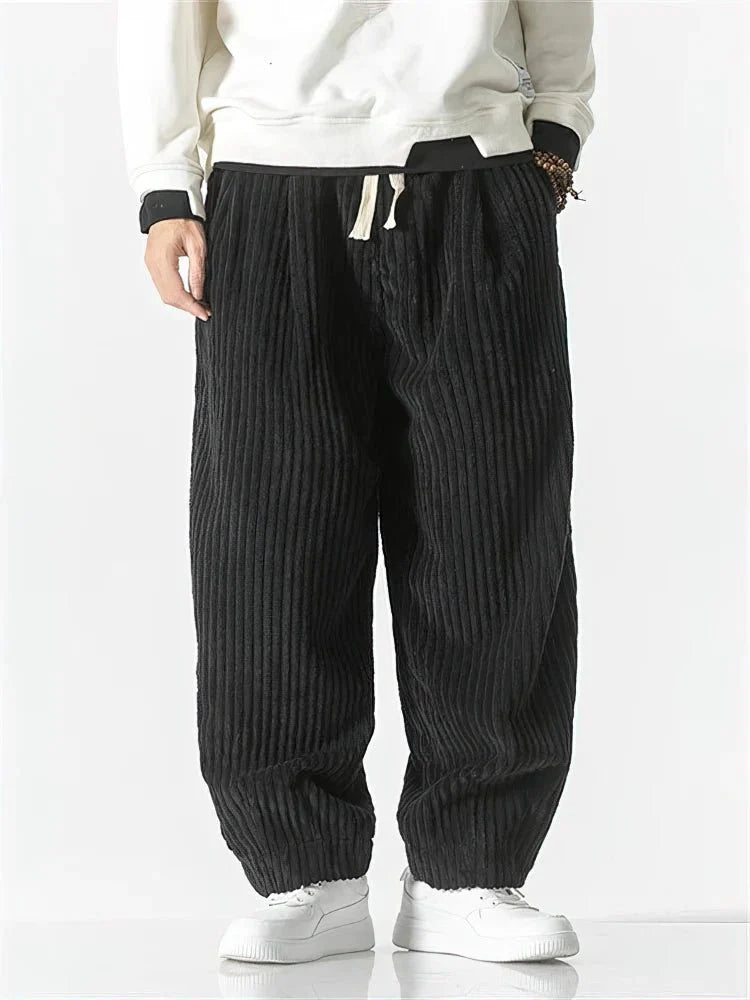 Callum | Relaxed Fit Refined Corduroy Trousers