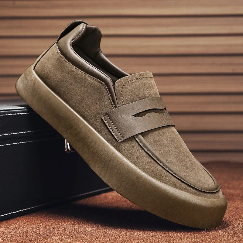 "Alessandro Rossi" Italian Slip-On Sneakers - Cristian Moretti