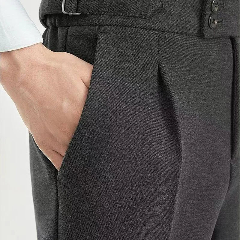 William – Men’s High Waist Tailored Trousers