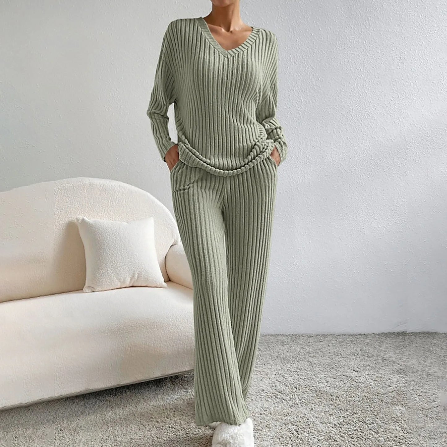 Esra | Knitwear Two-Piece Set