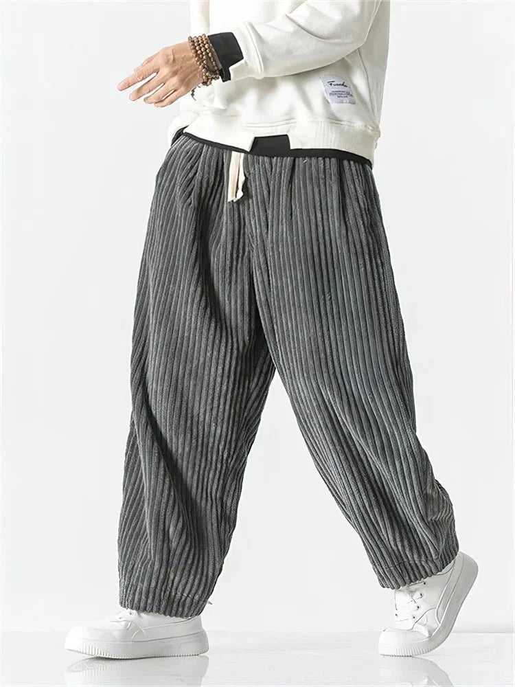 Callum | Relaxed Fit Refined Corduroy Trousers