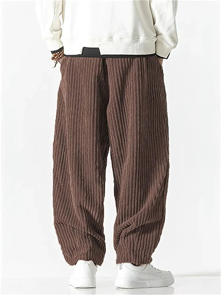 Callum | Relaxed Fit Refined Corduroy Trousers