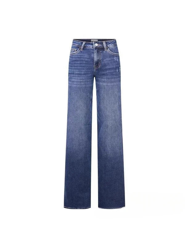 Sandra | High-Waisted Jeans With Vintage Wash