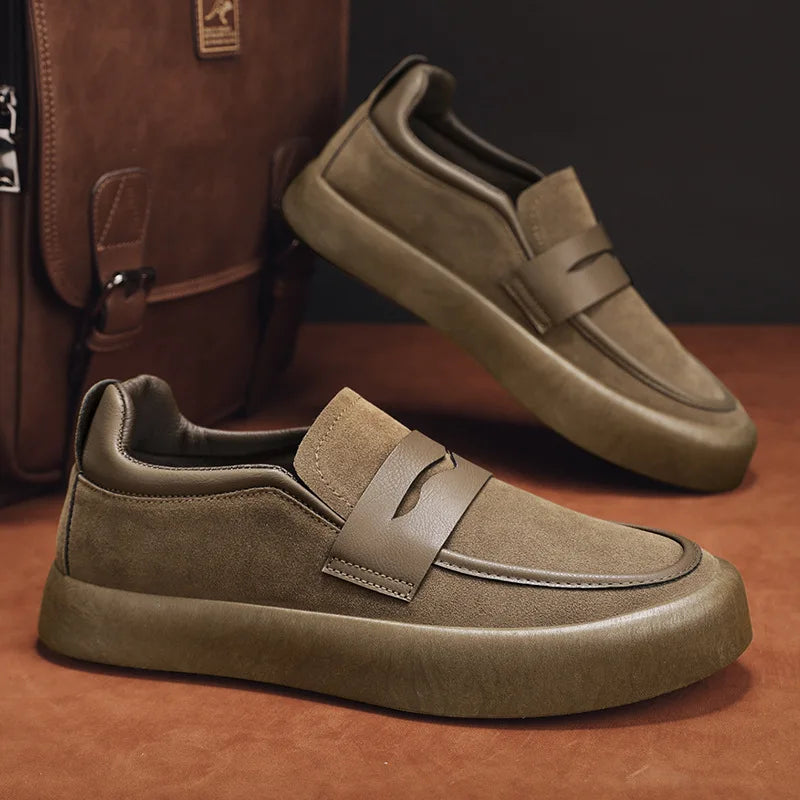 "Alessandro Rossi" Italian Slip-On Sneakers - Cristian Moretti