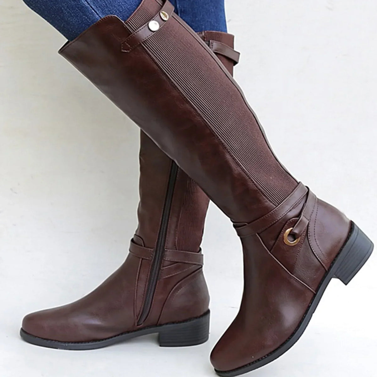 Zolay | Women’s Orthopedic Leather Boots