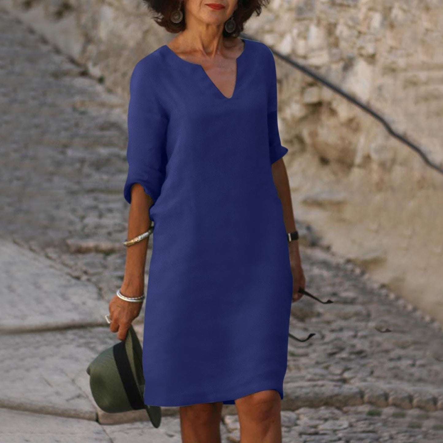 Dina | Elegant Women's Summer Dress, Comfortable, Ideal For Everyday Wear