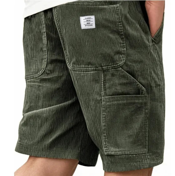 Owen | Cargo Corduroy Shorts For Men